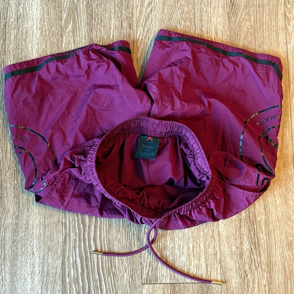 Jordan Paris Saint-Germain PSG Shorts S Burgundy Rare Basketball Streetwear Nike - Picture 13 of 13
